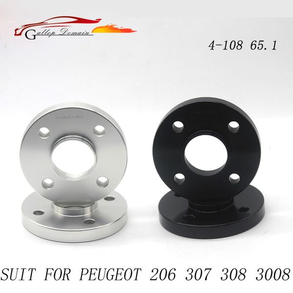2pc 15mm 4-108 65.1 wheel spacers aluminum alloy with 10 caps bolts suit for 2002 206 307 308 3008 car-styling
2pc 15mm 4-108 65.1 wheel spacers aluminum alloy with 10 caps bolts suit for 2002 206 307 308 3008 car-styling