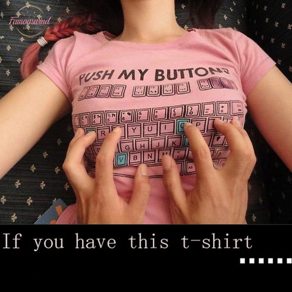 women t shirt summer push my buttons polyester print funny casual t shirts cotton o neck short sleeve white pink couple
women t shirt summer push my buttons polyester print funny casual t shirts cotton o neck short sleeve white pink couple