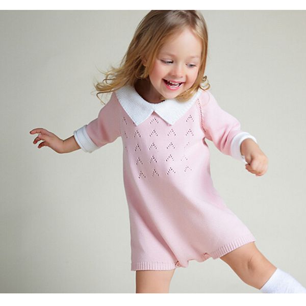 new baby girls dress cotton knit crochet baby girl romper kids seven sleeve jumpsuit infant new born toddler sweater dress, Red;yellow
new baby girls dress cotton knit crochet baby girl romper kids seven sleeve jumpsuit infant new born toddler sweater dress, Red;yellow