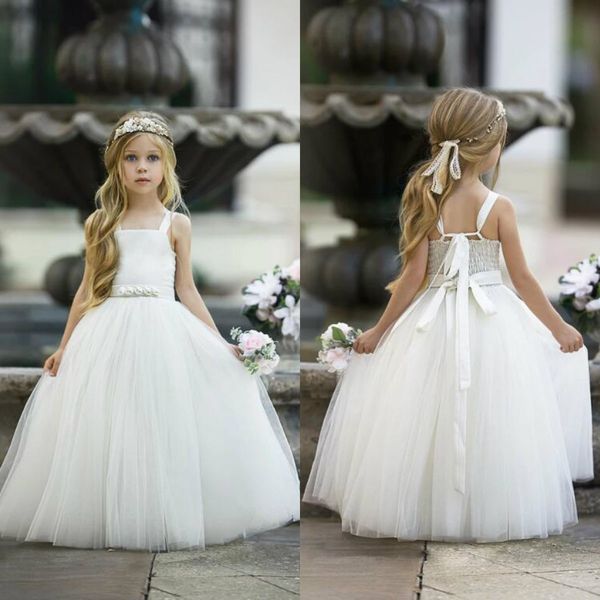 2020 cute ivory flower girl dresses tulle a line square neck first communion dress birthday custom made prom gowns party wear, White;blue
2020 cute ivory flower girl dresses tulle a line square neck first communion dress birthday custom made prom gowns party wear, White;blue