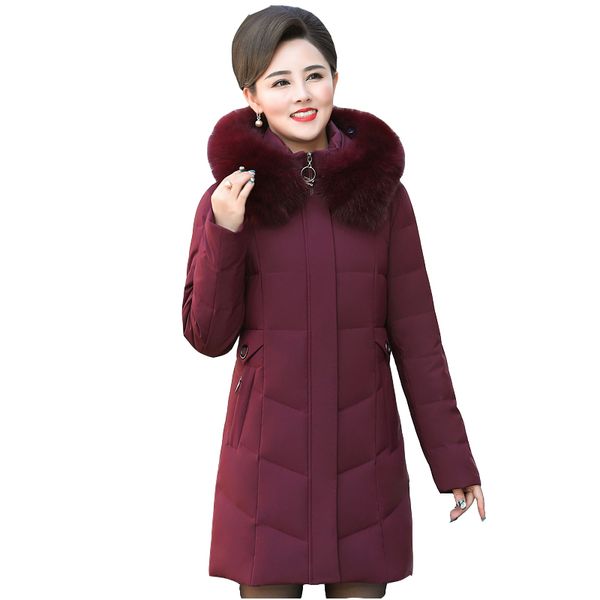 plus size parker down jacket coat female medium long new mother loaded winter white duck down warm hooded jackets women, Black
plus size parker down jacket coat female medium long new mother loaded winter white duck down warm hooded jackets women, Black