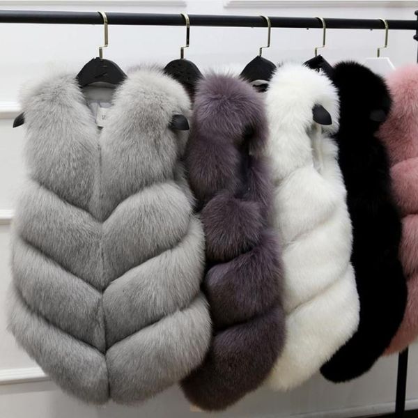 deat 2019 faux fur coat autumn winter women waist coat fur gilet women jacket vest ladies mg772, Black;white
deat 2019 faux fur coat autumn winter women waist coat fur gilet women jacket vest ladies mg772, Black;white