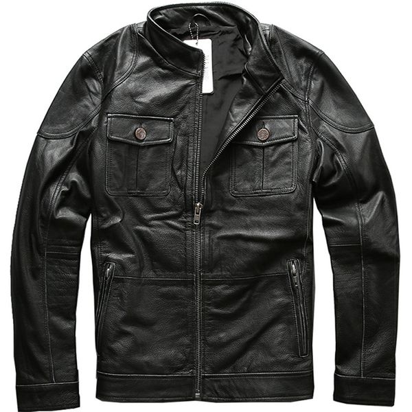 avirexfly 2018 men genuine leatehr jacket 100% real casual riding jackets thick cowskin motorcycle winter coats, Black
avirexfly 2018 men genuine leatehr jacket 100% real casual riding jackets thick cowskin motorcycle winter coats, Black