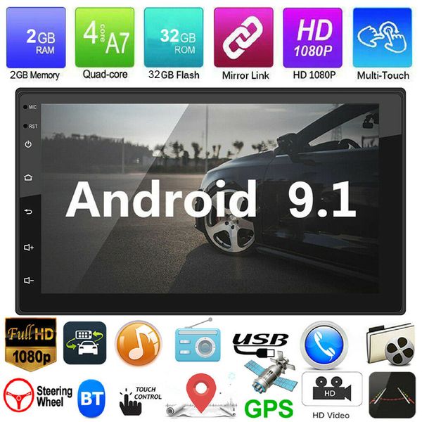 7" universal android 9.1 2 din car radio 2+32g car auto stereo gps navigation wifi bluetooth mp5 video player head unit monitor
7" universal android 9.1 2 din car radio 2+32g car auto stereo gps navigation wifi bluetooth mp5 video player head unit monitor