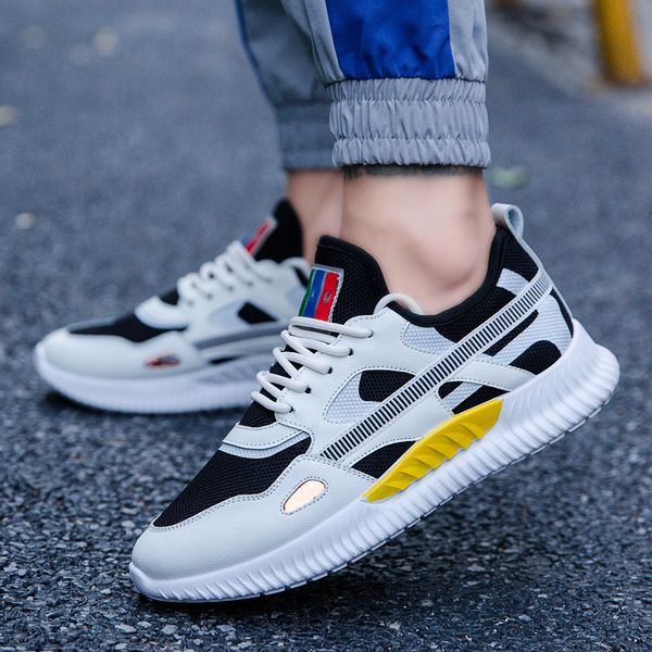 2019 new men's shoes, sports, leisure running shoes, korean trend, summer breathable mesh white shoes
2019 new men's shoes, sports, leisure running shoes, korean trend, summer breathable mesh white shoes