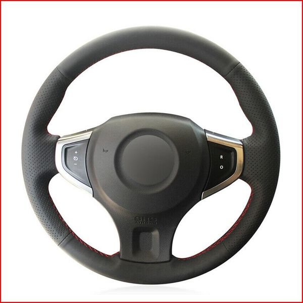 custom made diy anti slip black leather car steering wheel cover for renault koleos 08-16 renault samsung
custom made diy anti slip black leather car steering wheel cover for renault koleos 08-16 renault samsung