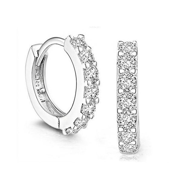 3a cz zirconia crystal silver small hoop circle earrings fashion wedding party jewelry accessories earring gifts for women girls, Golden;silver
3a cz zirconia crystal silver small hoop circle earrings fashion wedding party jewelry accessories earring gifts for women girls, Golden;silver