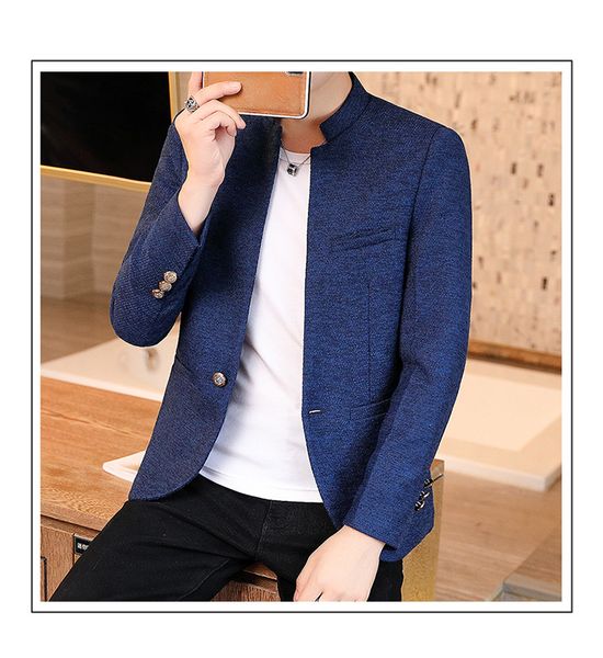 ho man fall 2019 leisure collar one-button suits youth fashion single suit pure color cultivate one's morality, White;black
ho man fall 2019 leisure collar one-button suits youth fashion single suit pure color cultivate one's morality, White;black