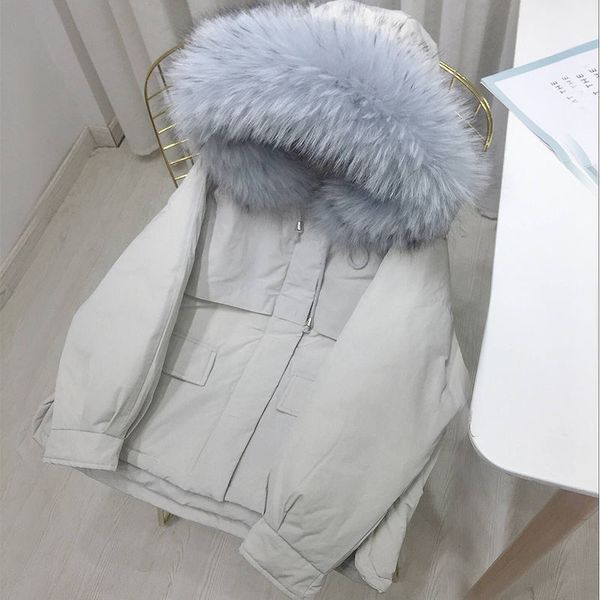 women down jacket fashion thicken hooded women winter jacket large real raccoon fur collar down coat abrigo mujer c5923, Black
women down jacket fashion thicken hooded women winter jacket large real raccoon fur collar down coat abrigo mujer c5923, Black