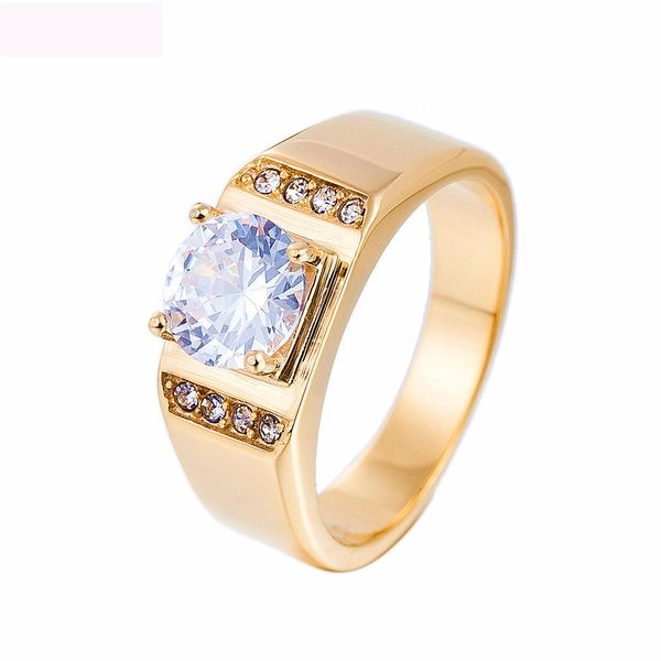 titanium steel gold color lover ring gemstone fashion gifts jewelry wedding rings for women and men ing, Silver
titanium steel gold color lover ring gemstone fashion gifts jewelry wedding rings for women and men ing, Silver