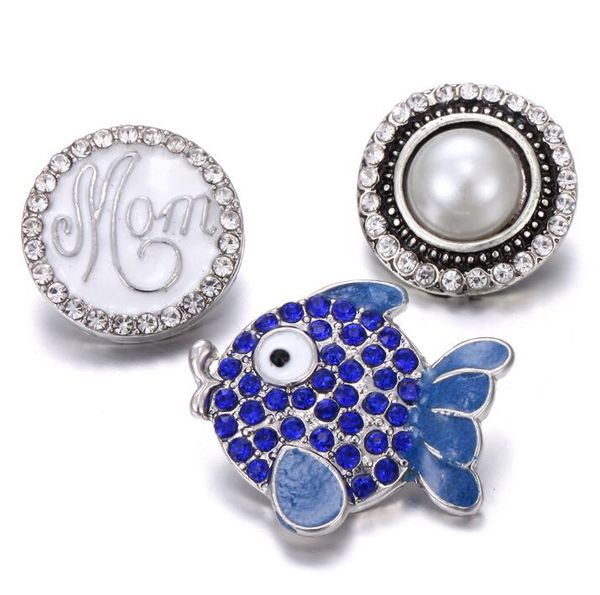 10pcs 2019 new snap button jewelry crystal fish mom 18mm snap buttons fit silver leather snap bracelet bangles jewelry, Bronze;silver
10pcs 2019 new snap button jewelry crystal fish mom 18mm snap buttons fit silver leather snap bracelet bangles jewelry, Bronze;silver