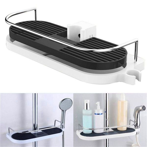 bathroom shelf multifunction storage rack shower head shampoo holder towel tray adjustable bathroom shelves single tier
bathroom shelf multifunction storage rack shower head shampoo holder towel tray adjustable bathroom shelves single tier