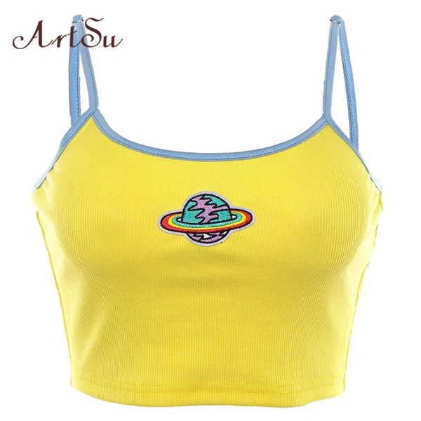 planet embroidery yellow camis sleeveless womens crop spaghetti strap knitted cami streetwear asve20659, White
planet embroidery yellow camis sleeveless womens crop spaghetti strap knitted cami streetwear asve20659, White