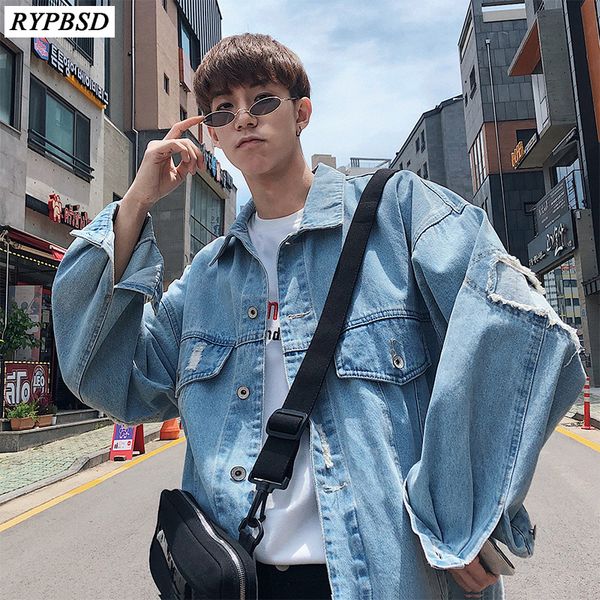 2019 autumn streetwear brand outerwear mens denim jacket cotton blue/black cowboy loose korean fashion jeans men jacket m-2xl, Black;brown
2019 autumn streetwear brand outerwear mens denim jacket cotton blue/black cowboy loose korean fashion jeans men jacket m-2xl, Black;brown