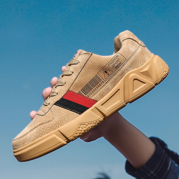 2019 new men's casual leather shoes breathable sports shoes youth male student trend wear-resistant sneakers zapatillas hombre, Black
2019 new men's casual leather shoes breathable sports shoes youth male student trend wear-resistant sneakers zapatillas hombre, Black
