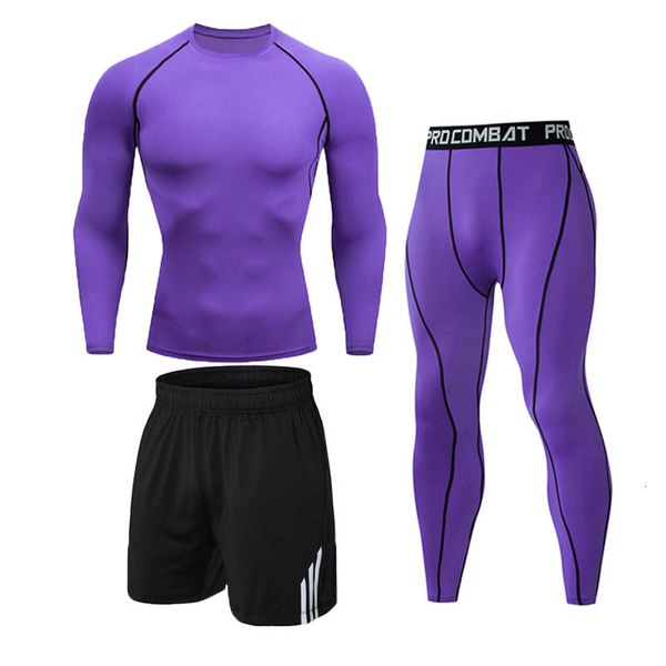 man compression sports suit quick drying perspiration fitness training kit rashguard male sportswear jogging running clothes, Black;blue
man compression sports suit quick drying perspiration fitness training kit rashguard male sportswear jogging running clothes, Black;blue