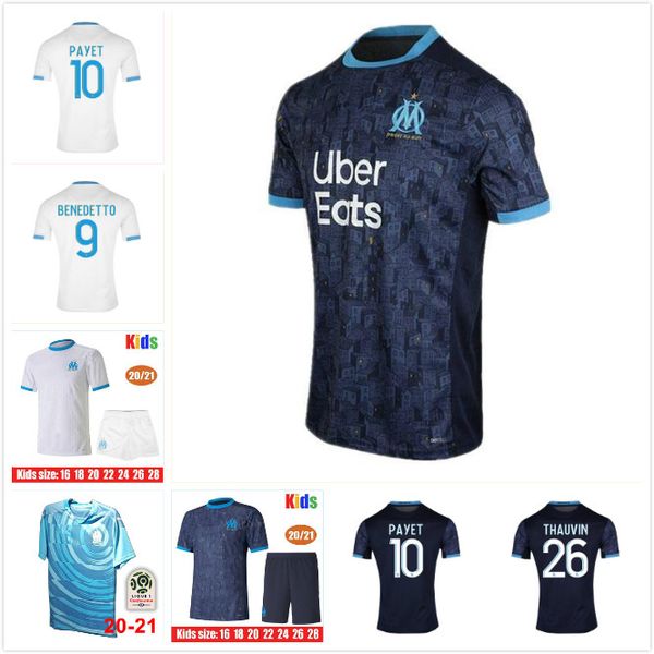 man kids kit 2020 2021 olympique de marseille balotelli soccer jersey 2020 payet l.gustavo thauvin 20 21 om home white third football shirts, Black;red
man kids kit 2020 2021 olympique de marseille balotelli soccer jersey 2020 payet l.gustavo thauvin 20 21 om home white third football shirts, Black;red
