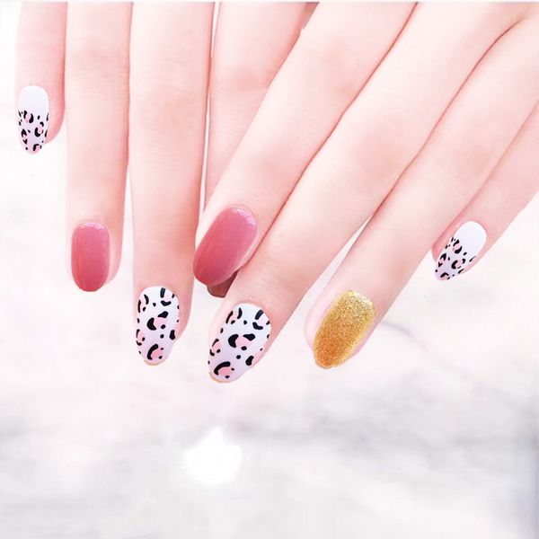 2019 wholesale 24pcs/set fake nails tips new fashion finish design removable tips nail art girl beautiful decoration m3, Black
2019 wholesale 24pcs/set fake nails tips new fashion finish design removable tips nail art girl beautiful decoration m3, Black