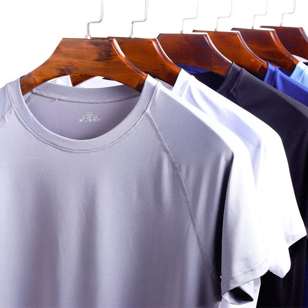 2020 new products short sleeve t-shirt men's quick-dry viscose summer crew neck slim fit solid color base shirt men casual half, White;black
2020 new products short sleeve t-shirt men's quick-dry viscose summer crew neck slim fit solid color base shirt men casual half, White;black