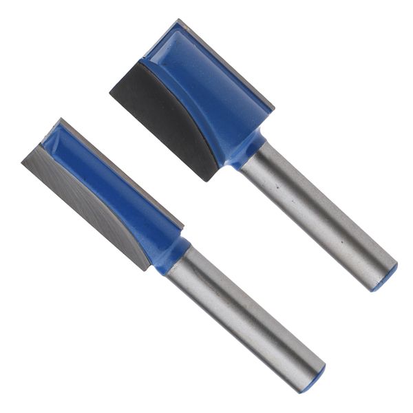2 pieces 1/4 shank flush trim router bits woodworking milling cutter slotting tools, cutter diameter 15.9mm and 9.5mm
2 pieces 1/4 shank flush trim router bits woodworking milling cutter slotting tools, cutter diameter 15.9mm and 9.5mm