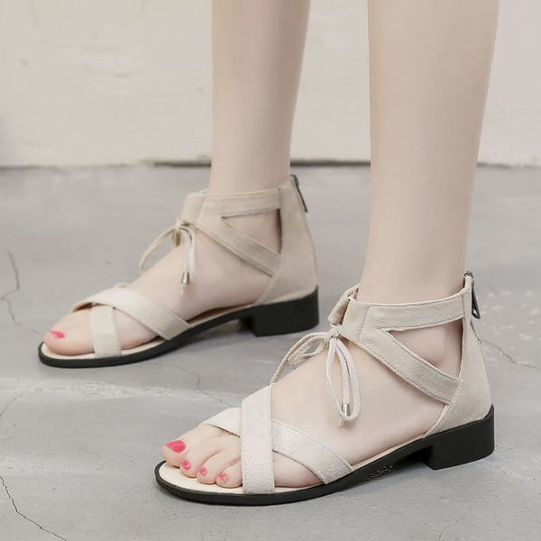 new women high heel sandals comfortable flock women shoes fashion wild sandals square high heels summer chaussures femme, Black
new women high heel sandals comfortable flock women shoes fashion wild sandals square high heels summer chaussures femme, Black
