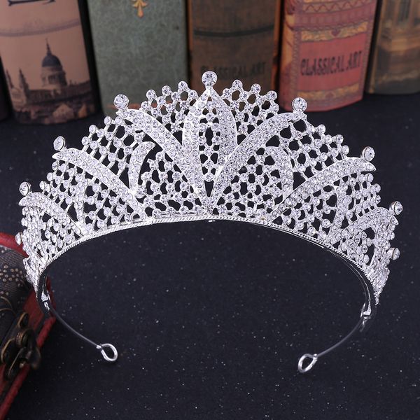 wedding party 14x5cm tiaras beaded flower leaf headwear of bride crown diamond headwear for bride acting initiation graduation zg-70, White;golden
wedding party 14x5cm tiaras beaded flower leaf headwear of bride crown diamond headwear for bride acting initiation graduation zg-70, White;golden