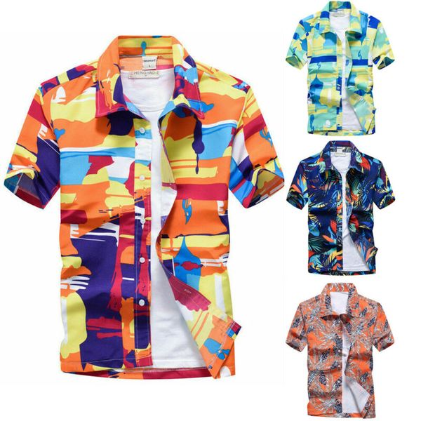 hawaiian men`s fashion button down short sleeve shirt summer holiday casual slim fit printed shirts -3xl, White;black
hawaiian men`s fashion button down short sleeve shirt summer holiday casual slim fit printed shirts -3xl, White;black
