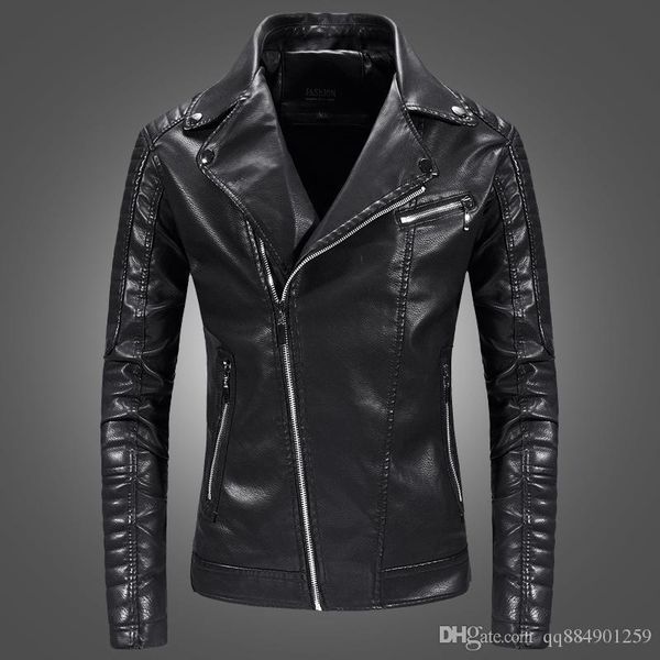 2020 new men's clothing locomotive men's leather jacket lapel neck skulls autumn casual pu leather men's coat size m, Black;brown
2020 new men's clothing locomotive men's leather jacket lapel neck skulls autumn casual pu leather men's coat size m, Black;brown