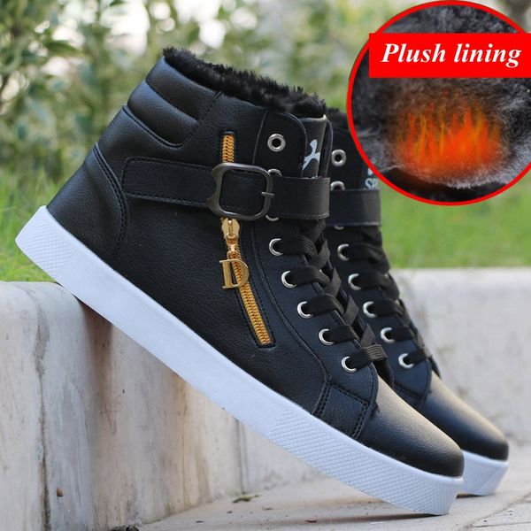 winter boots men warm comfortable snow boots fashion zipper decoration high-winter shoes men zapatillas winter mens boots, Black
winter boots men warm comfortable snow boots fashion zipper decoration high-winter shoes men zapatillas winter mens boots, Black