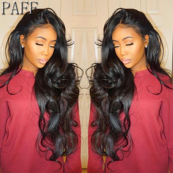 paff lace front human hair wig glueless with side part peruvian remy hair wig pre plucked bleached knots, Black;brown
paff lace front human hair wig glueless with side part peruvian remy hair wig pre plucked bleached knots, Black;brown