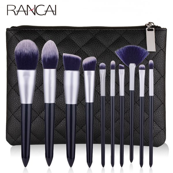 rancai 10pcs makeup brushes set foundation powder blush eyeshadow sponge brush soft hair cosmetic tools with leather bag
rancai 10pcs makeup brushes set foundation powder blush eyeshadow sponge brush soft hair cosmetic tools with leather bag