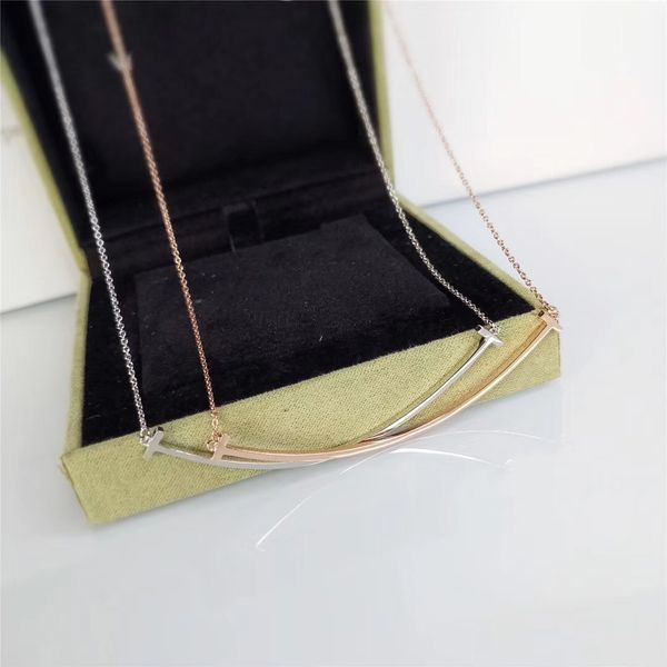 spring 2020 new large shiny smile necklace s925 sterling silver 18-karat gold intellectual female jewelry accessories will not fade
spring 2020 new large shiny smile necklace s925 sterling silver 18-karat gold intellectual female jewelry accessories will not fade