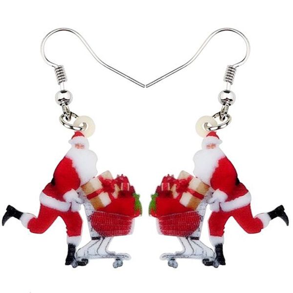 dangle & chandelier acrylic merry christmas shopping santa gift earrings drop decoration ornaments jewelry for women girl bijoux, Silver
dangle & chandelier acrylic merry christmas shopping santa gift earrings drop decoration ornaments jewelry for women girl bijoux, Silver