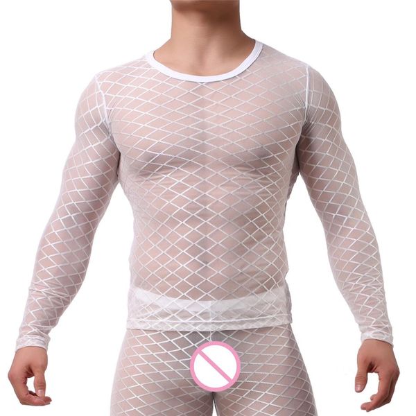 mens t-shirt transparent mesh t shirts gay male exotic tshirt club wear fetish white black sleepwear t-shirt undershirt, Black;brown
mens t-shirt transparent mesh t shirts gay male exotic tshirt club wear fetish white black sleepwear t-shirt undershirt, Black;brown