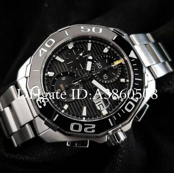 luxury gift swiss watch men tag montres stainless steel ceramic bezel chronograph quartz watch sports orologio da polso, Slivery;brown
luxury gift swiss watch men tag montres stainless steel ceramic bezel chronograph quartz watch sports orologio da polso, Slivery;brown