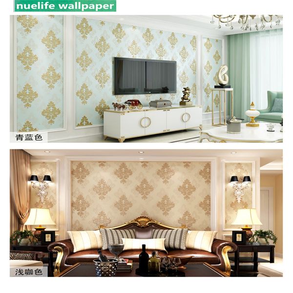 3d european damascus golden pattern wallpaper waterproof wedding room bedroom living room tv background wall wallpaper
3d european damascus golden pattern wallpaper waterproof wedding room bedroom living room tv background wall wallpaper