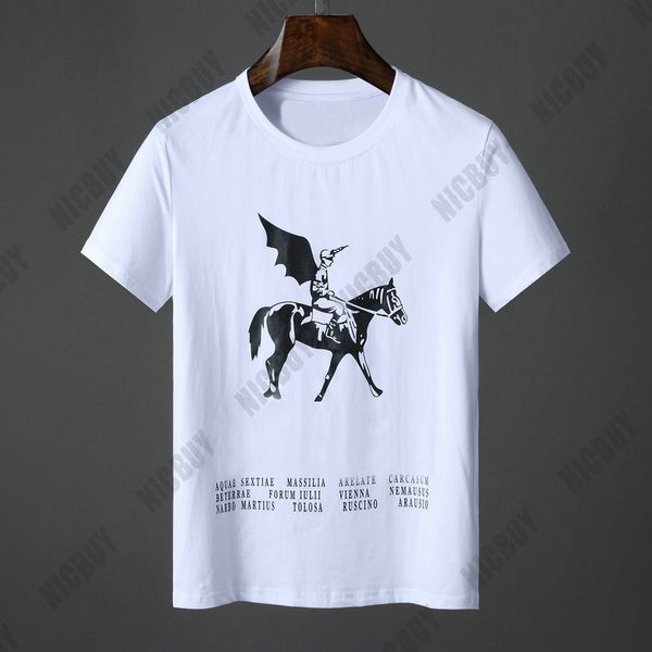 2019 designer brand mens t-shirt fashion spring summer italy europe knight print classic letter casual cotton t shirt tee tshirt, White;black
2019 designer brand mens t-shirt fashion spring summer italy europe knight print classic letter casual cotton t shirt tee tshirt, White;black