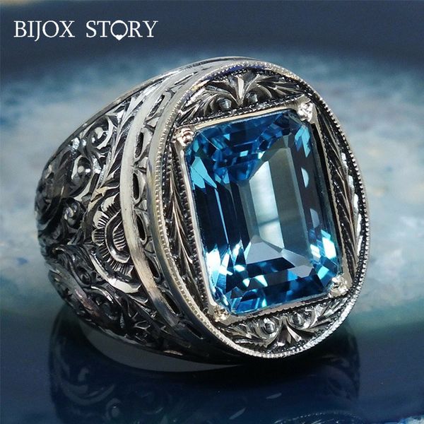 bijox story vintage 925 sterling silver jewellery ring with 8*10mm rectangle shape sapphire for women wedding engagement banquet, Golden;silver
bijox story vintage 925 sterling silver jewellery ring with 8*10mm rectangle shape sapphire for women wedding engagement banquet, Golden;silver