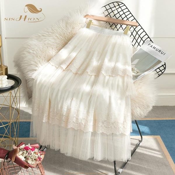 sishion women long skirt wf0137 autumn korean lace tulle mesh skirt black white apricot ladies skirts plus size
sishion women long skirt wf0137 autumn korean lace tulle mesh skirt black white apricot ladies skirts plus size