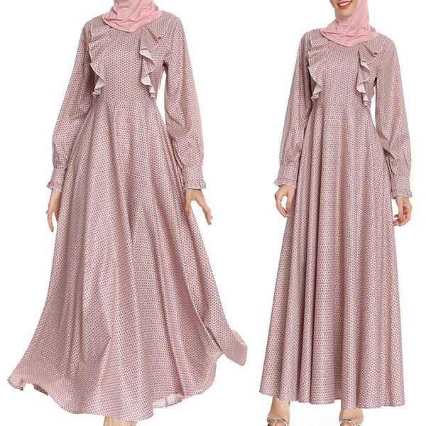 lady muslim dress women loose long sleeve round neck festival robe dress longuette islamic clothing vetement femme musulmane, Black;gray
lady muslim dress women loose long sleeve round neck festival robe dress longuette islamic clothing vetement femme musulmane, Black;gray