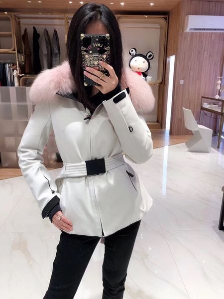 New brand winter women jacket 95 white duck luxuriou 100 real fox fur down coat with thicken clothe ki uit clothing, Black
New brand winter women jacket 95 white duck luxuriou 100 real fox fur down coat with thicken clothe ki uit clothing, Black