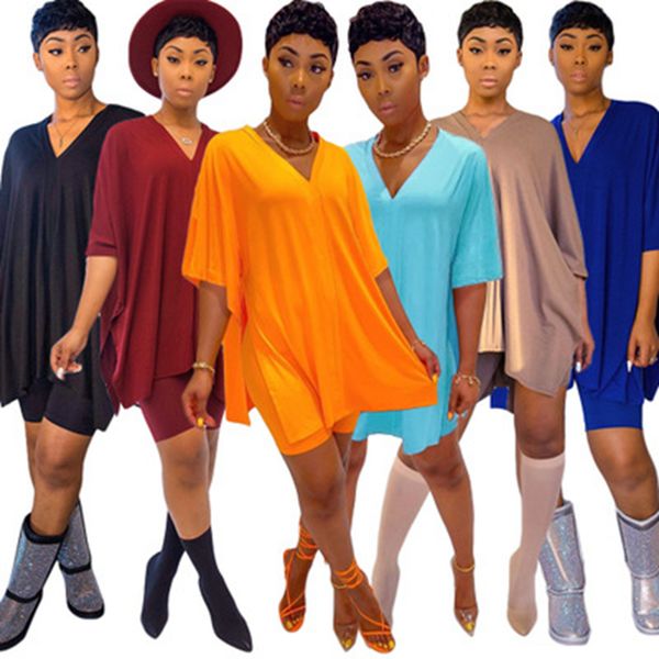 spot tracksuits european and american female explosions nightclub v-neck one-piece bat sleeve solid color two-piece suit, Gray
spot tracksuits european and american female explosions nightclub v-neck one-piece bat sleeve solid color two-piece suit, Gray