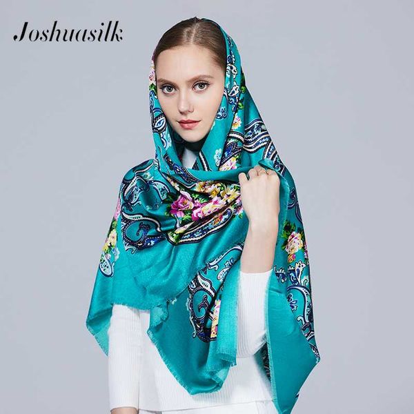 joshuasilk autumn winter women scarf cotton blends square neckerchief flower pattern warm blanket bandana
joshuasilk autumn winter women scarf cotton blends square neckerchief flower pattern warm blanket bandana