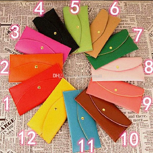 the new fashion small envelope women's bag long style wallet korean version colorful candy color card bag 12 color
the new fashion small envelope women's bag long style wallet korean version colorful candy color card bag 12 color