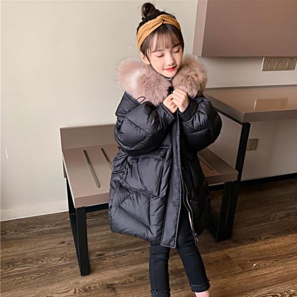 children thicken big fur collar hooded jackets girls warm winter new long coats baby clothes kids outerwear ws1317, Blue;gray
children thicken big fur collar hooded jackets girls warm winter new long coats baby clothes kids outerwear ws1317, Blue;gray