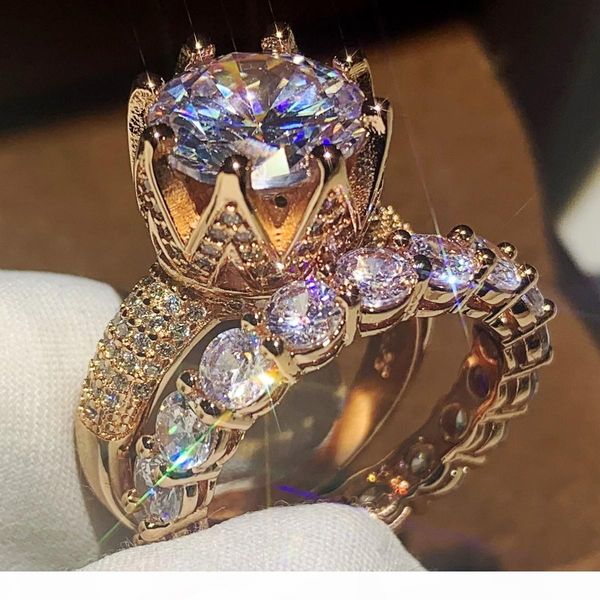 горячая продажа ювелирной игристый способ 925 silverrose золота заливки круглого cut белого топаз cz алмазные бриллиантовый новобрачное коль, Slivery;golden
горячая продажа ювелирной игристый способ 925 silverrose золота заливки круглого cut белого топаз cz алмазные бриллиантовый новобрачное коль, Slivery;golden