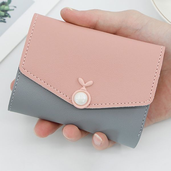 mini money purses wallet women lady short women wallets pearl decorated small fold pu leather female coin purse card holder, Red;black
mini money purses wallet women lady short women wallets pearl decorated small fold pu leather female coin purse card holder, Red;black