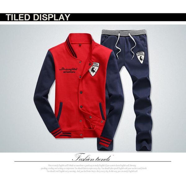 mens brand спортивные костюмы мода значок крупного рогатого скота вышивка куртка спортивные штаны на шнурке случайные дизайнер мужские бег к, Gray
mens brand спортивные костюмы мода значок крупного рогатого скота вышивка куртка спортивные штаны на шнурке случайные дизайнер мужские бег к, Gray