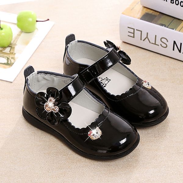 2017 children girls leather shoes with bow princess shoes kids baby girls fashion patent leather student spring/autumn, Black;grey
2017 children girls leather shoes with bow princess shoes kids baby girls fashion patent leather student spring/autumn, Black;grey