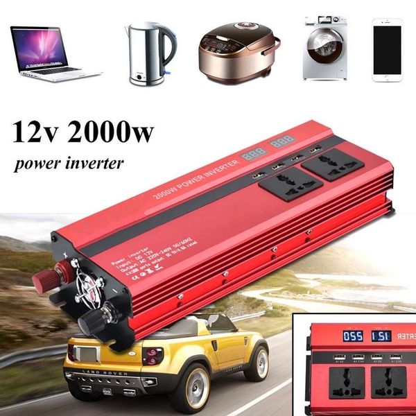solar power inverter 5000w sine wave car inverter dc-ac 12v/24v 220v converter 4 usb output port dual led display
solar power inverter 5000w sine wave car inverter dc-ac 12v/24v 220v converter 4 usb output port dual led display